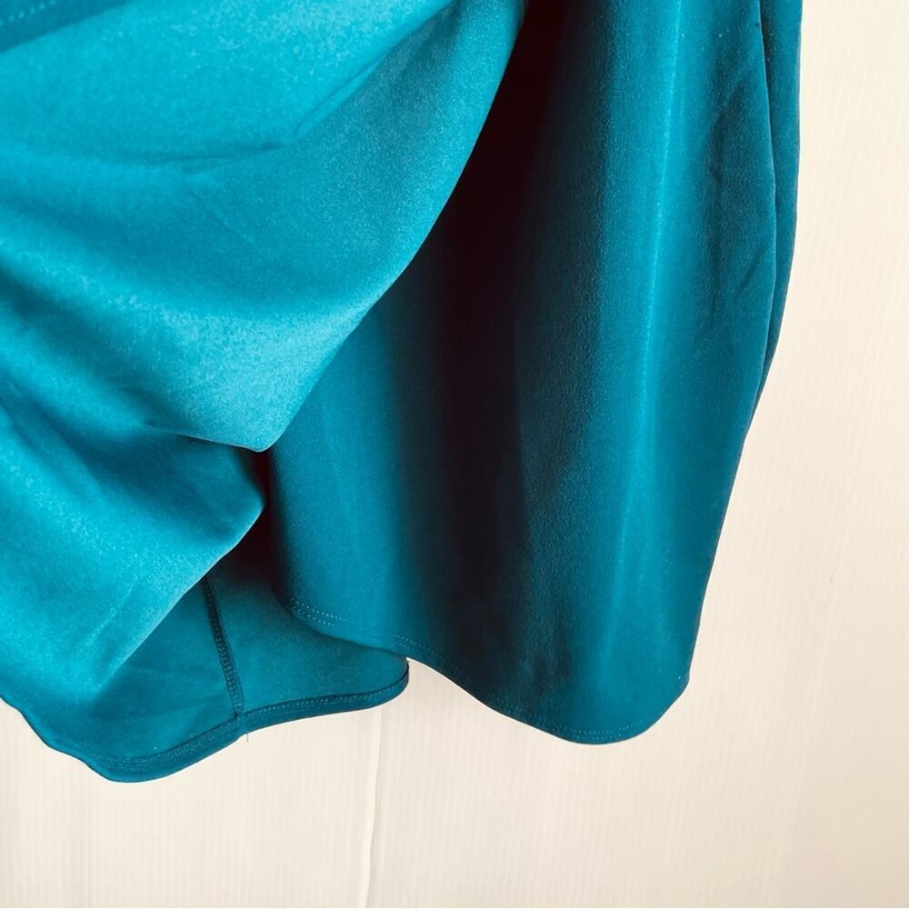 Lulu’s Forever Your Girl teal blue bodycon dress size large mini dress - Picture 8 of 8